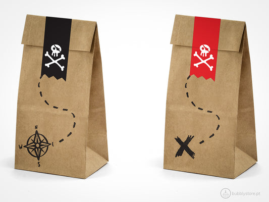 Pirate Candy Bags