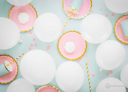 light pink dishes