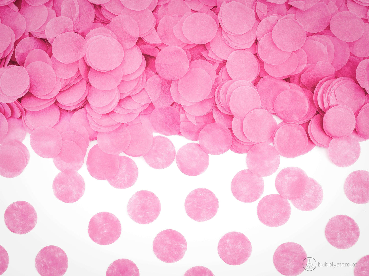 Canhão Confetis Rosa