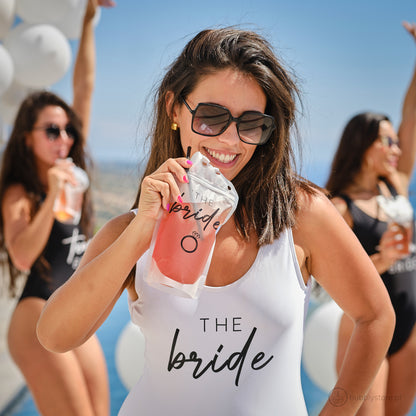 Bolsa para Bebidas de Despedida de Soltera "La Novia"
