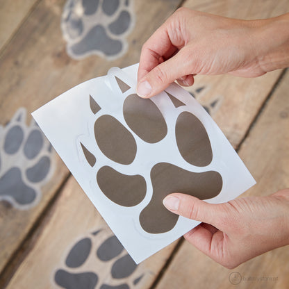 Footprint Stickers (Pack of 6)