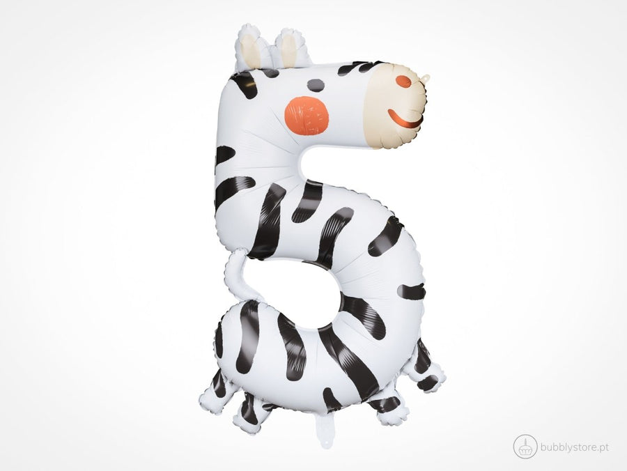 Balão 5 Zebra