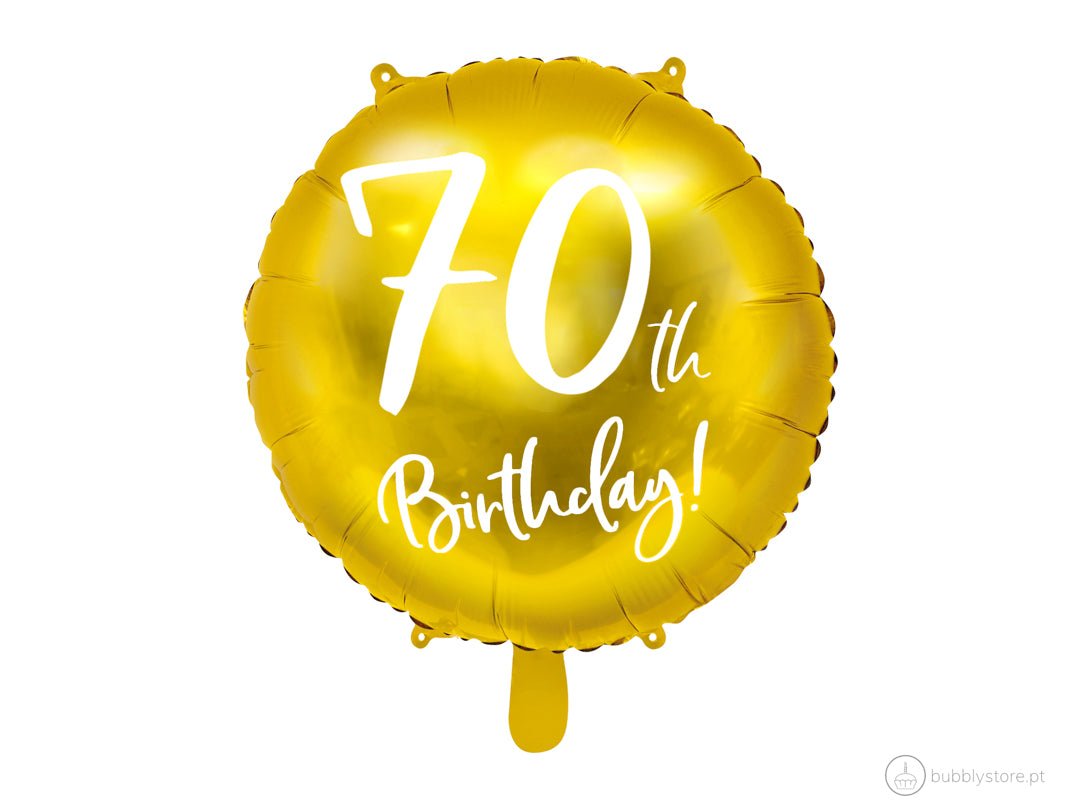 Balão 70 anos - Bubbly