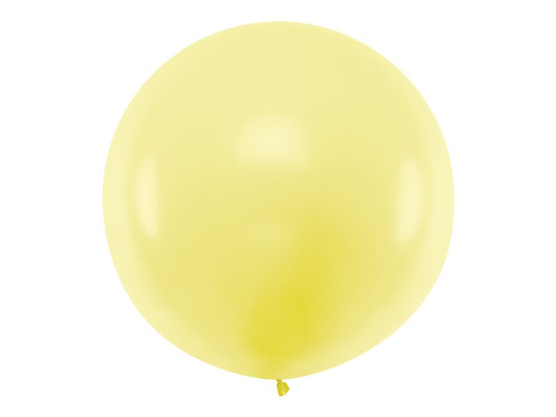 Balão Amarelo Pastel (100cm)