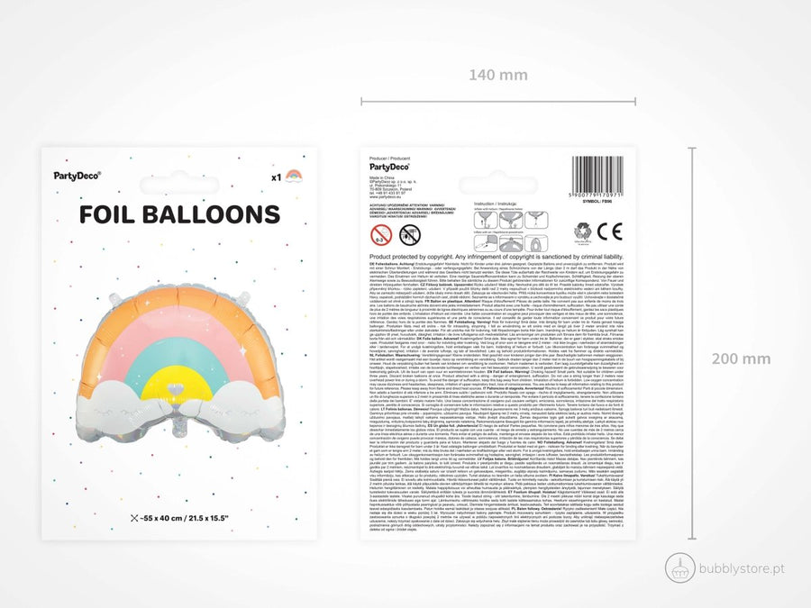 rainbow balloon