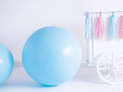 Balão Azul Pastel (100cm) - Bubbly