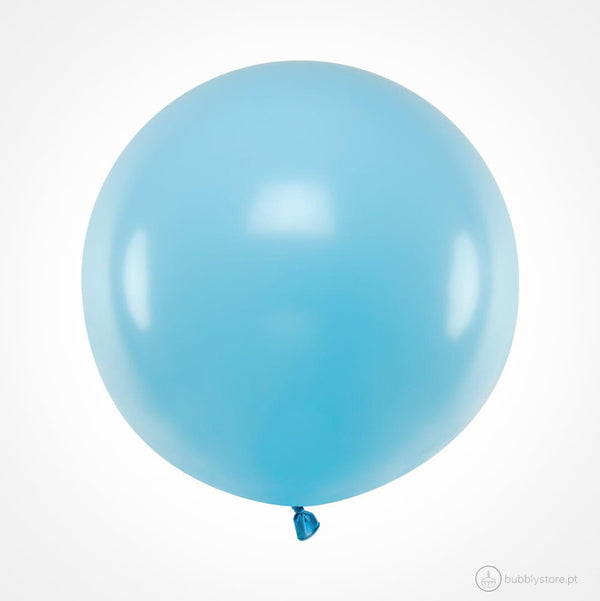 Balão Azul Pastel (60cm)