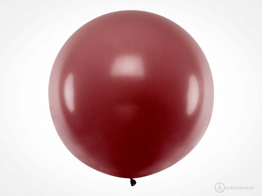 Balão Bordeaux (100cm) - Bubbly