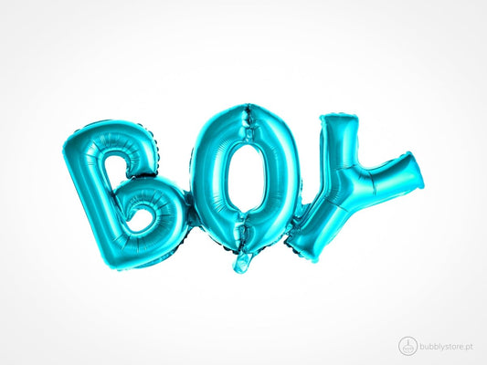 Balão Boy Azul - Bubbly