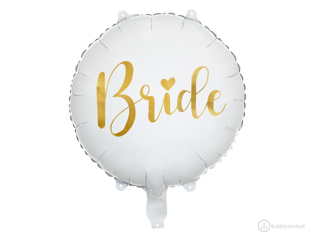 Balão Branco Bride - Bubbly