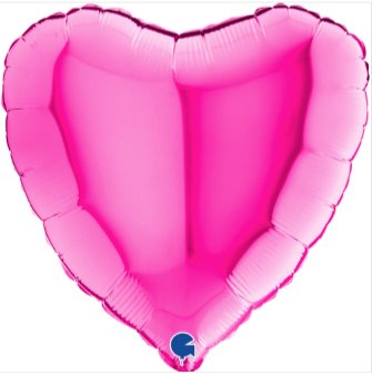 Balão metálico em forma de coração, com 45cm após enchimento.
Apto para enchimento com hélio ou ar.
Enchimento não incluído.