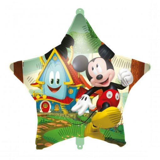 Balão Estrela Mickey Mouse - Bubbly