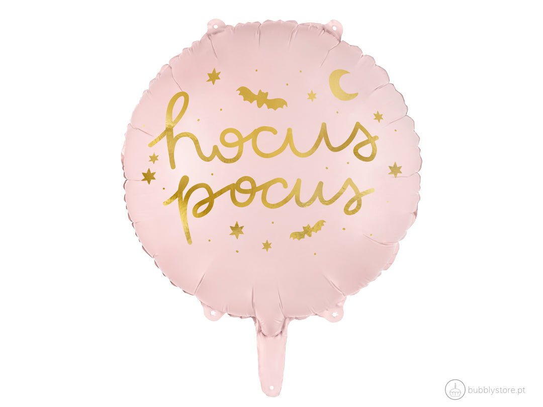 Balão Hocus Pocus Rosa - Bubbly