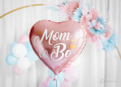 Balão Mom to Be Rosa - Bubbly