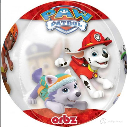 Balão Orbz Patrulha Pata - Bubbly