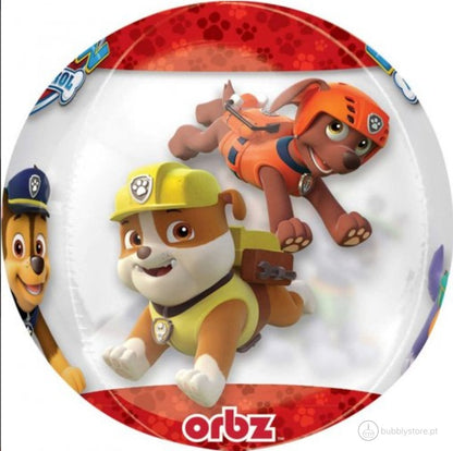Balão Orbz Patrulha Pata - Bubbly