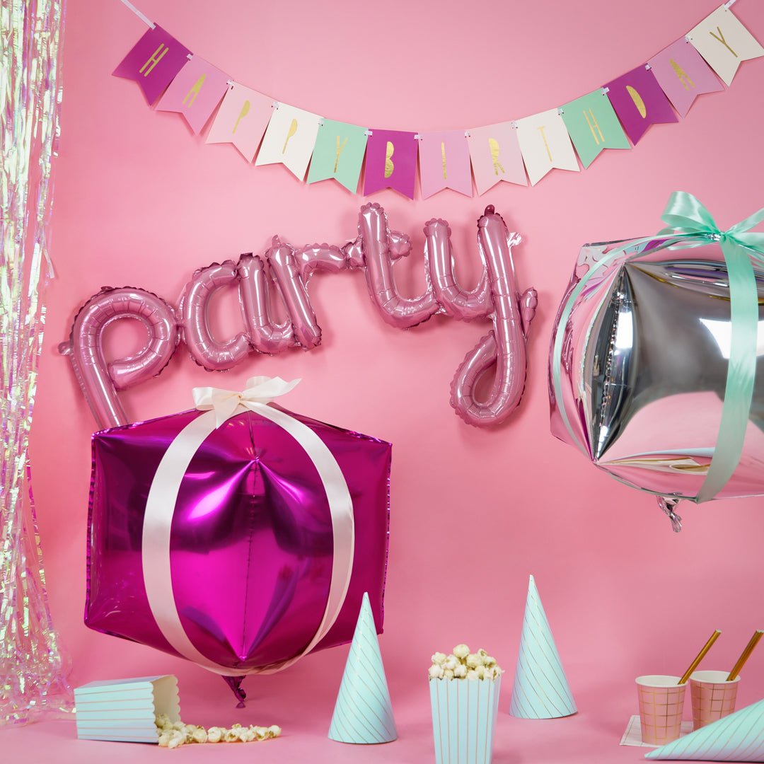 Balão Party Rosa - Bubbly