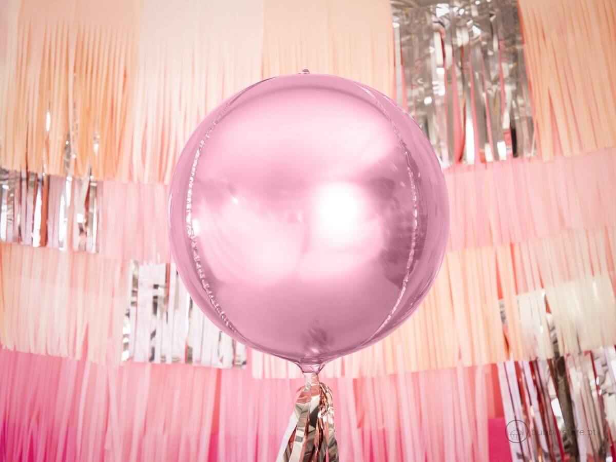Balão Redondo Rosa - Bubbly