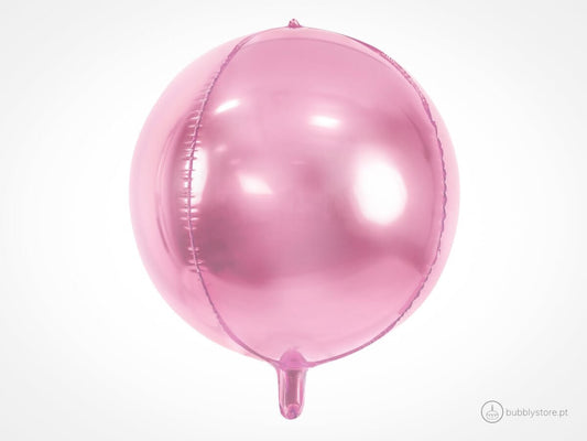 Balão Redondo Rosa - Bubbly