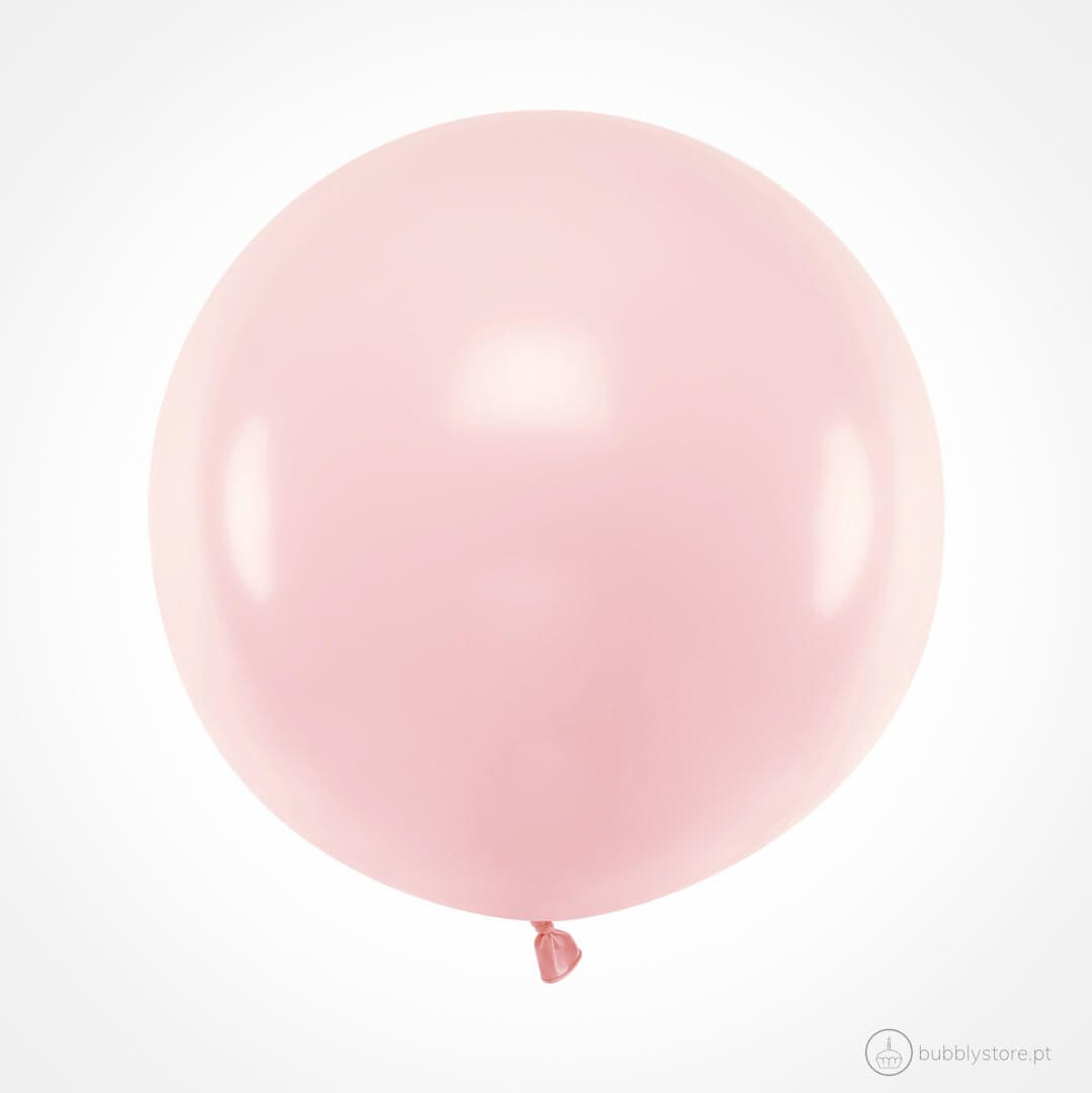 Balao Rosa Balão Gigante Rosa Claro (60cm)