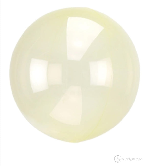 Yellow Transparent Balloon