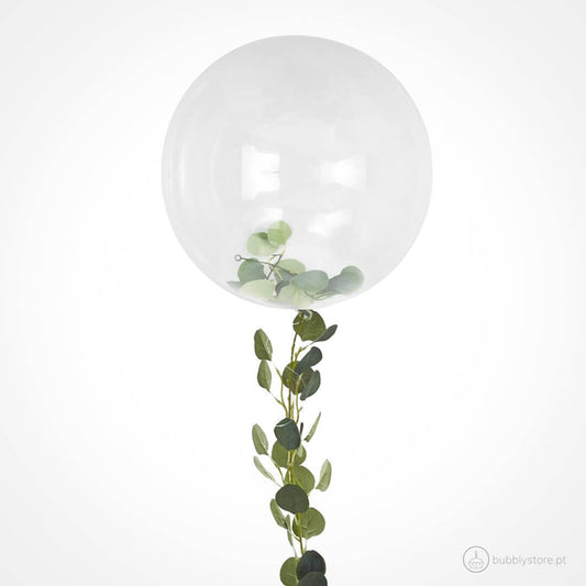 Balão Transparente com Hera - Bubbly