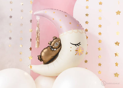 Balão Ursinho na Lua - Bubbly