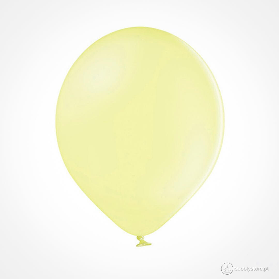 Balões Amarelo Pastel (30cm) - Bubbly