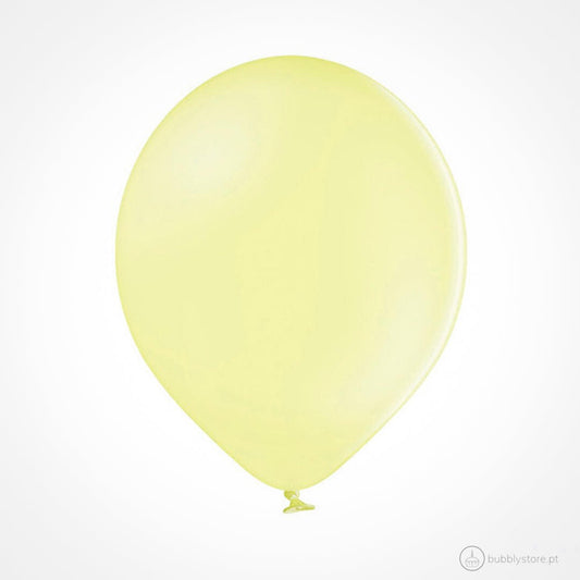 Balões Amarelo Pastel (30cm) - Bubbly