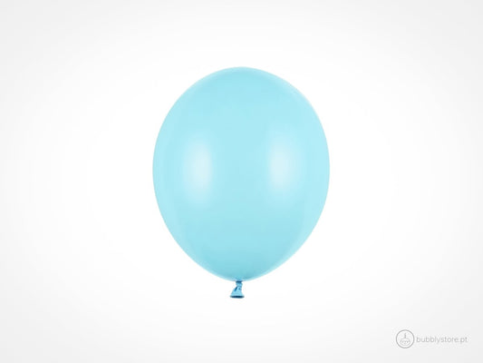 Balões Azul Pastel (12cm) - Bubbly