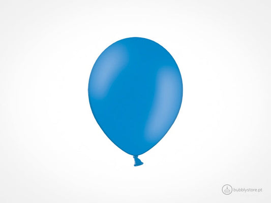 Balões Azul Vivo (12cm) - Bubbly