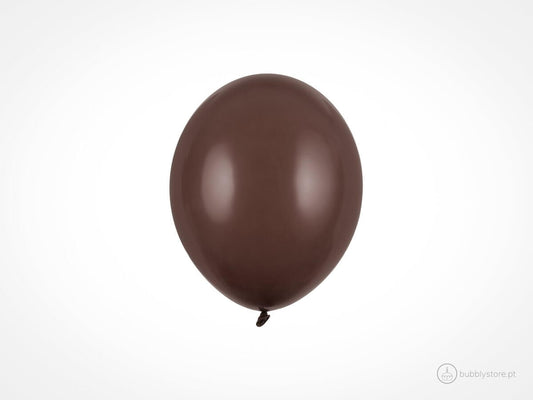Balões Castanho (12cm) - Bubbly