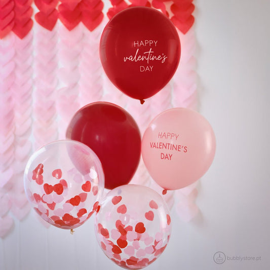 Balões Dia dos Namorados - Bubbly