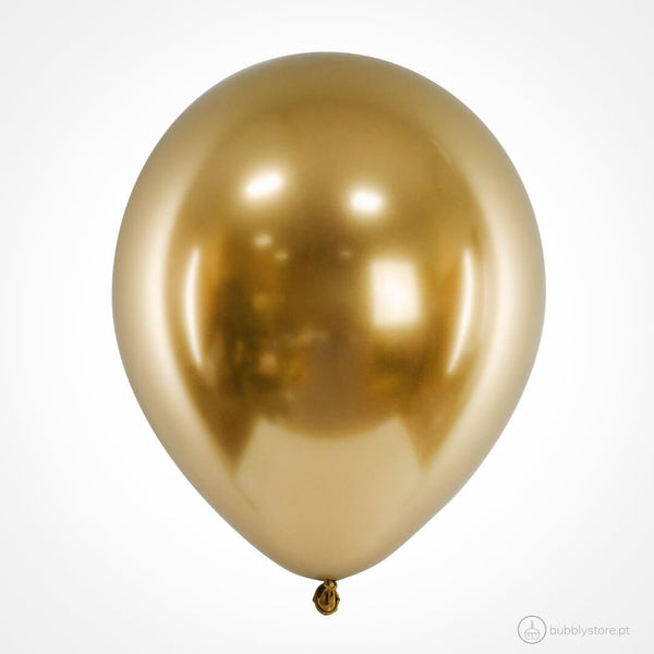 Balões Dourado Brilhante (30cm)