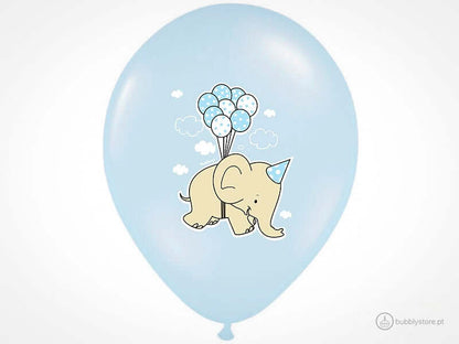 Balões Elefantes Azul - Bubbly