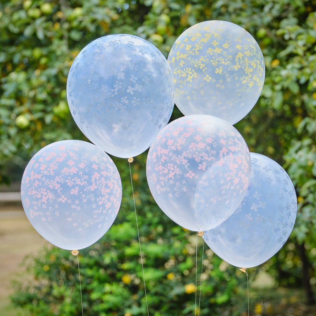 Balões Flores - Bubbly